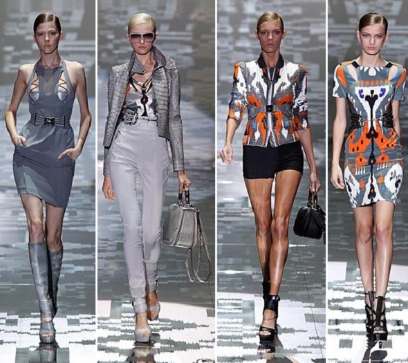 Sexy a ryze ženská kolekce Gucci jaro-léto 2010 (http://www.luxurymag.cz)